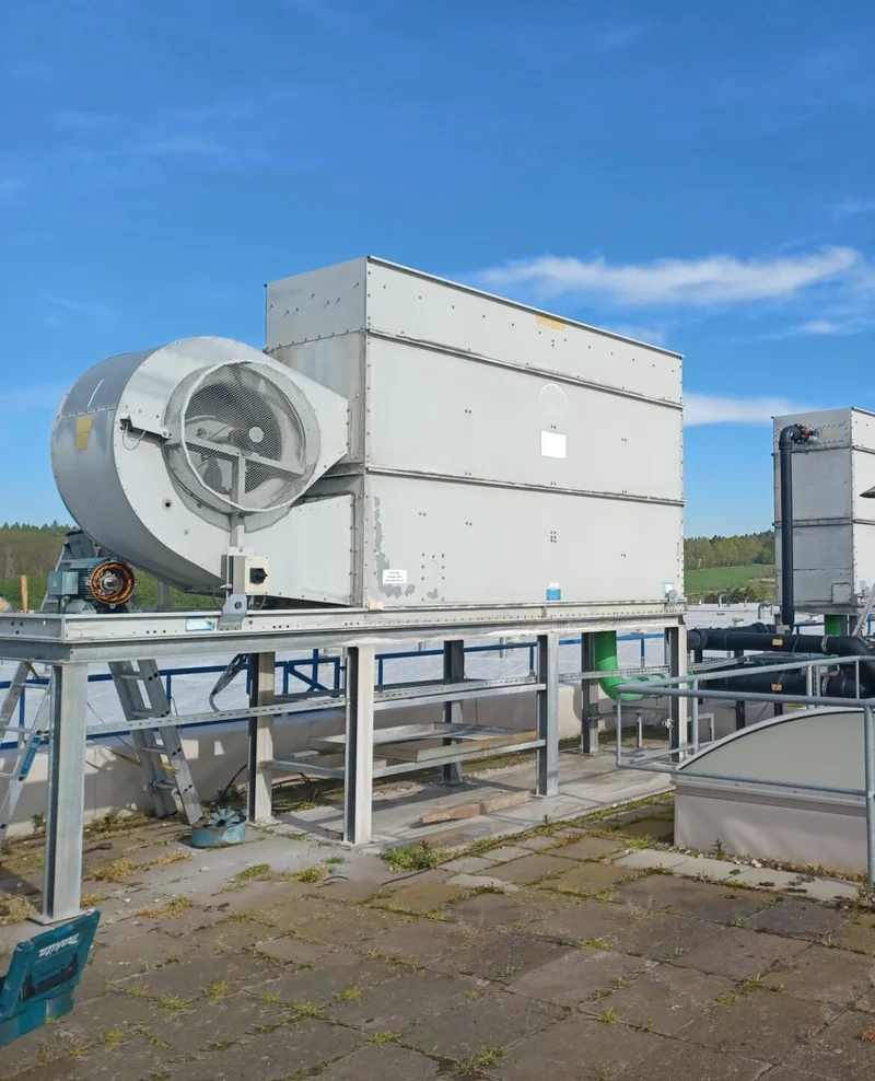 Servicebild Ventilatoren Wartung