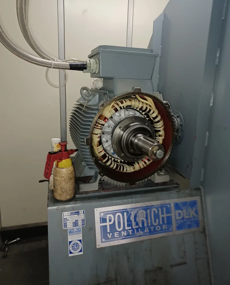 Servicebild Elektromotoren Wartung